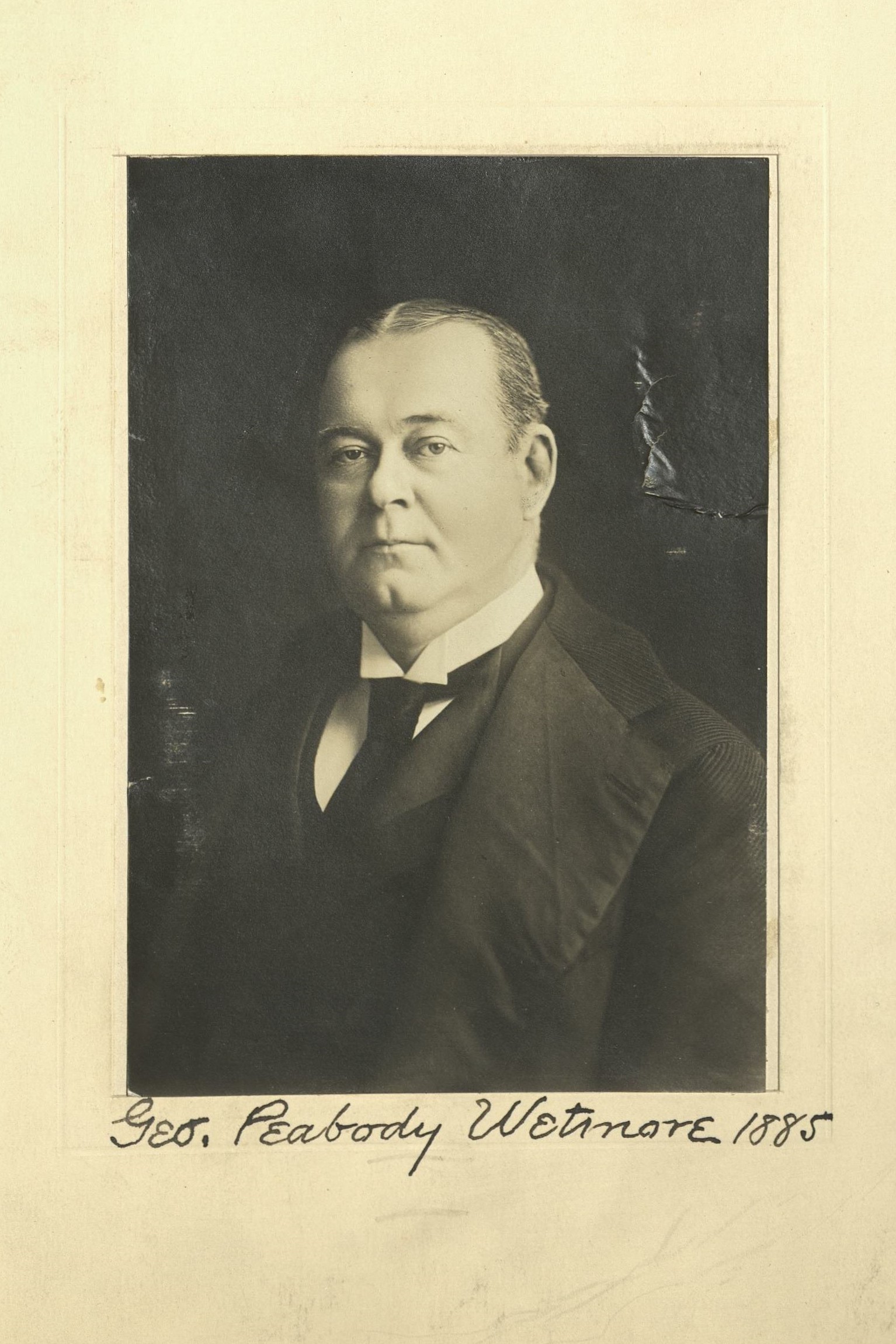 Member portrait of George Peabody Wetmore